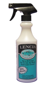 Lencia dilution bottle with foaming trigger